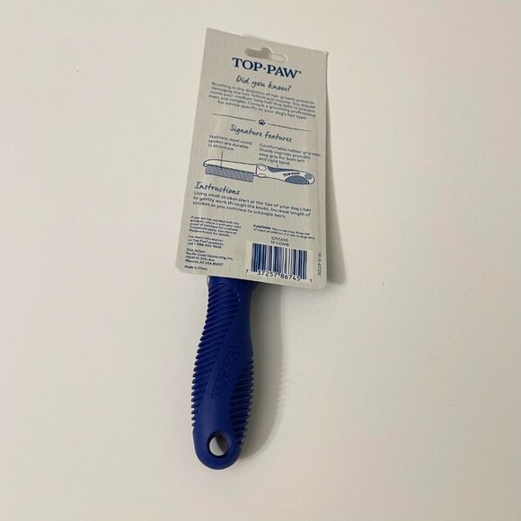 Top- Paw Comfort Grip Combs Ideal For Tangles Medium To Long Hair - Picture 6 of 10